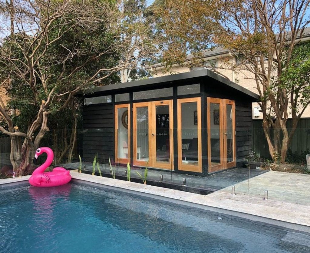 Your backyard cabana stock images are ready. Coming In Hot Pool Cabana Inspiration Just In Time For Summer By Melwood Cabanas Garden Rooms Medium