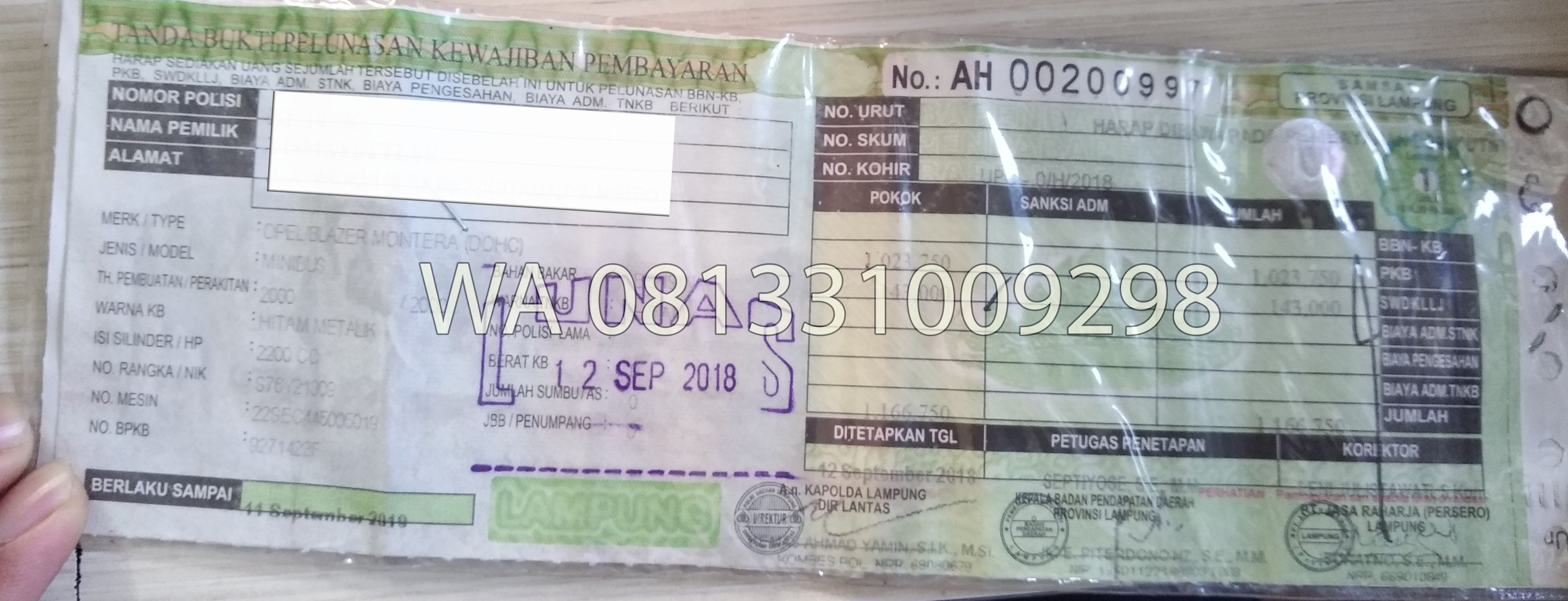 04/09/2021 · anggaran biaya balik nama motor di lampung. Wa 0813 3100 9298 Promo Balik Nama Mobil Jasa Perpanjang Stnk Biro Jasa Perpanjang Stnk Jasa Stnk Jasa Pengurusan Stnk Jasa Pembuatan Paspor Biro Jasa Mutasi Motor Jasa Pembuatan Pt Biaya Mutasi Motor Lewat Biro Jasa Biro Jasa