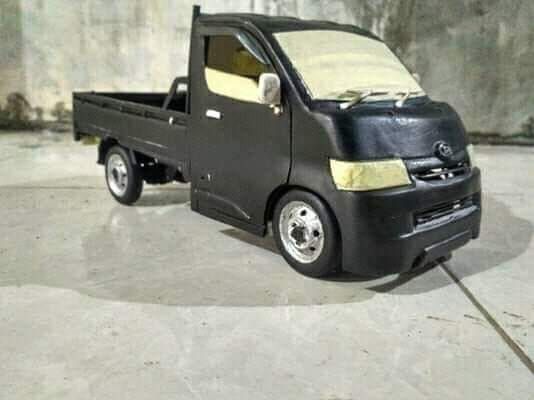 Harga Miniatur Truk Kayu Canter