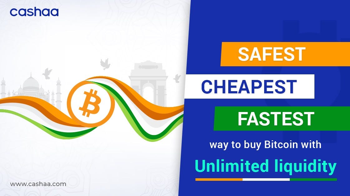 Users trading on the platform gets rewards from cro. Safest Cheapest And Fastest Way To Buy Bitcoin In India With Unlimited Liquidity By Cashaa Team Cashaa Medium