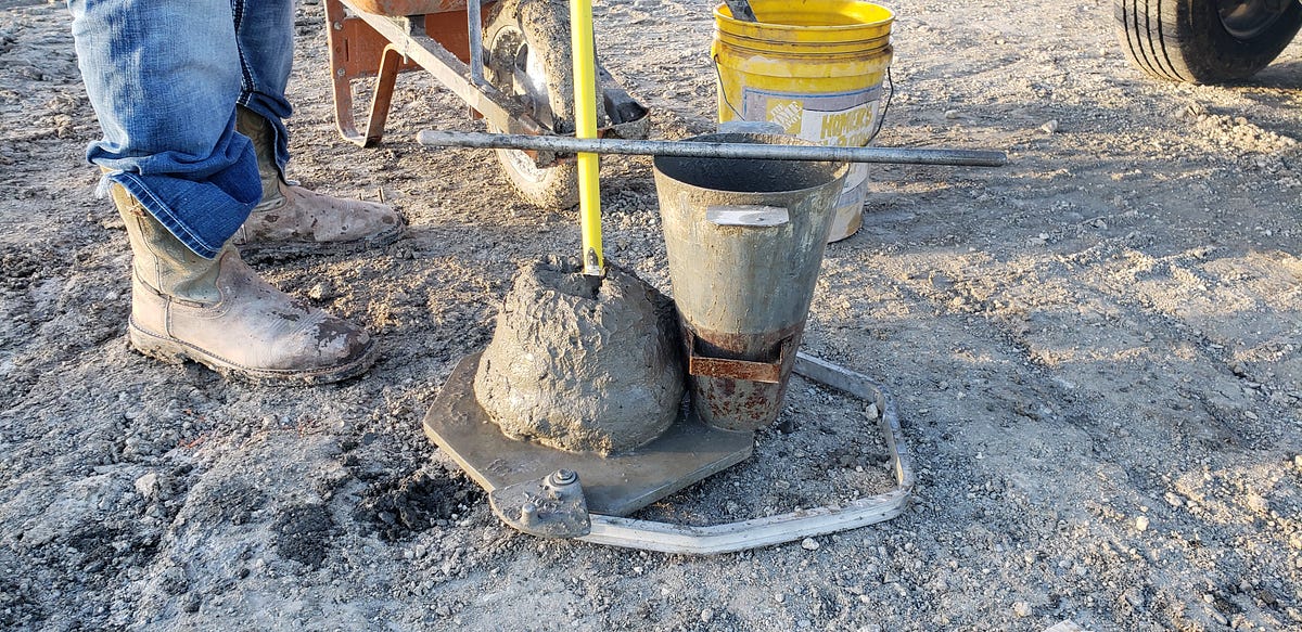 Slump Test For Concrete Mo Civil Engineering 24The concrete slump test is an on-the-spot test to determine the consistency as well as workability of fresh concrete.