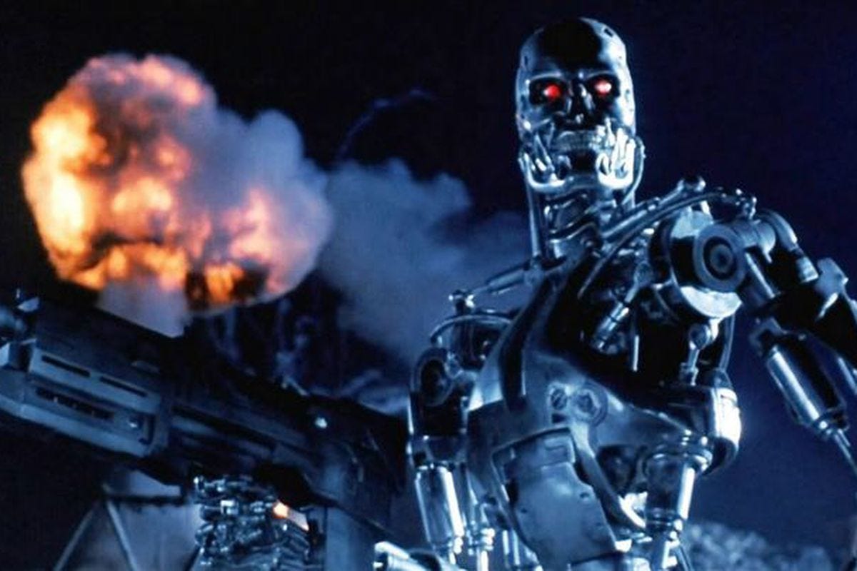 Hasta La Vista, Baby : Hr Is Dead Hasta La Vista Baby In Preparation For The Latest Arnie By Humans For Breakfast Medium