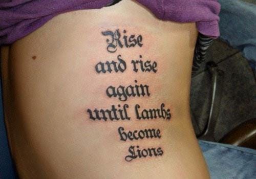And some people aren't happy. Just The Best Tattoo Fonts Out There By Inkdoneright Medium