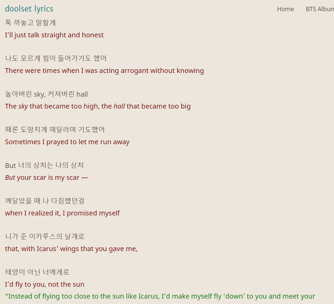 Jika anda penasaran dengan lagu tersebut berikut lirik lagu terbaru bts 'boy with luv' beserta terjemahan bahasa indonesia. From Boy In Luv To Boy With Luv How Bts Ideas Of Love Evolve Between Two Songs By Elliot Sang Ty But Disagree Medium