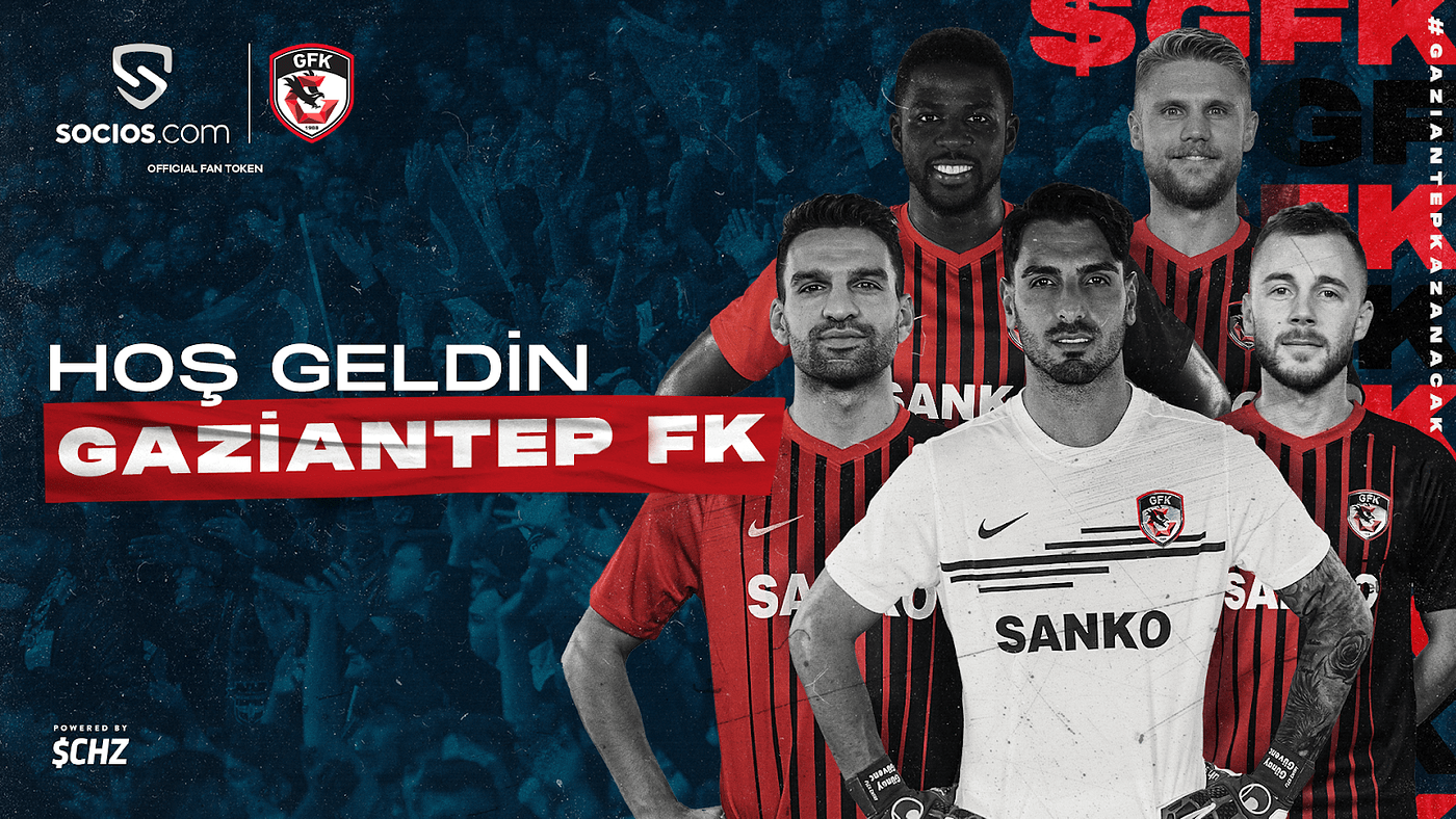Alle informationen zu den spielern & trainern! Gaziantep F K To Launch Fan Token On Socios Com By Socios Com Socios Com Medium
