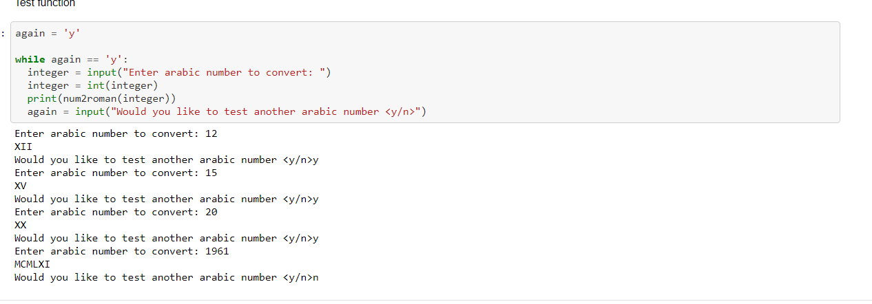 Conversion from arabic numerals to roman. How I Solved The Arabic To Roman Numeral Conversion Question By Tracyrenee Python In Plain English