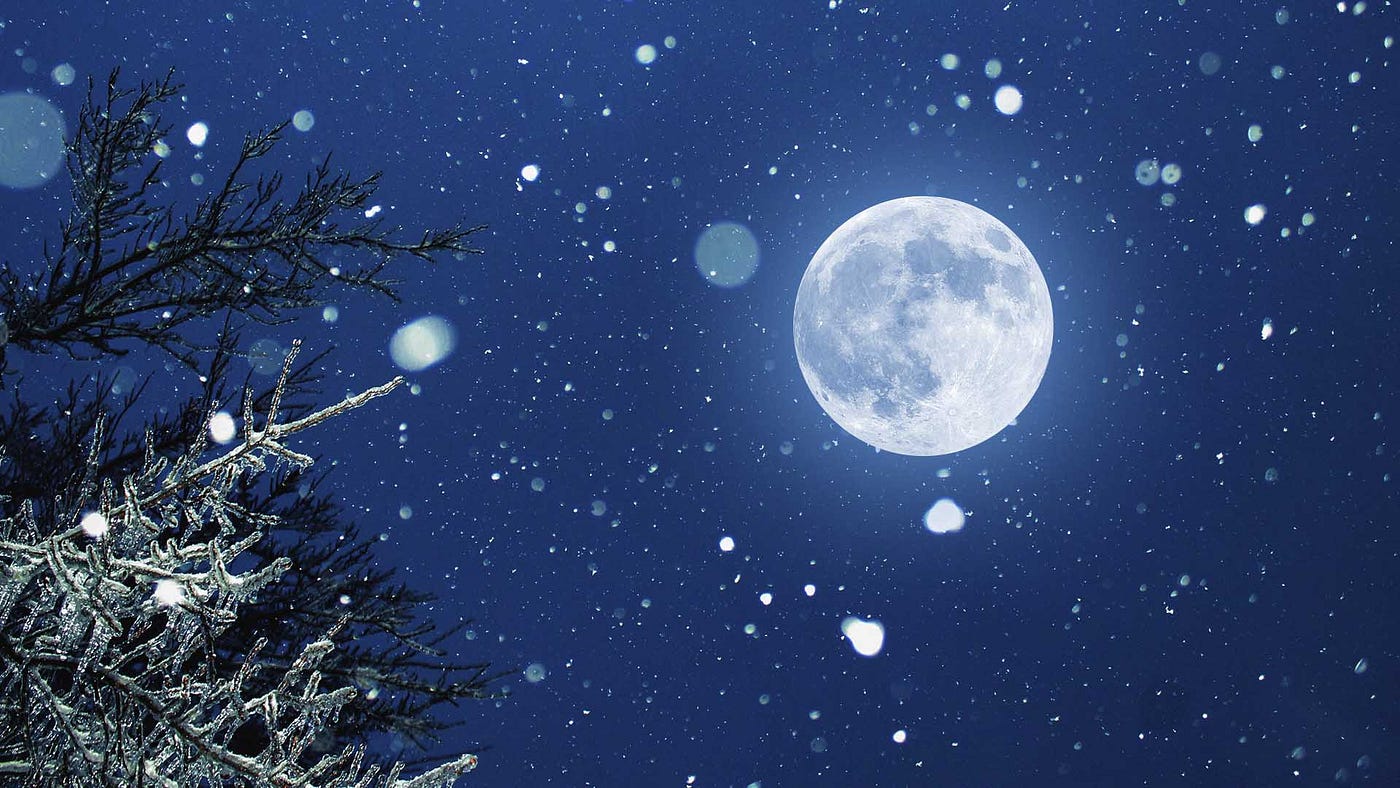 During the night, the moon's eastward . February Full Moon Snow Moon 2022 By Star Walk Medium