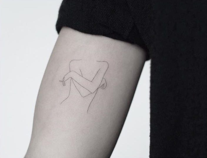 Minimalist Tattoos. Minimalist Tattoos Are The Ones That… | By Tattoofilter | Tattoos | Medium 539_x_704_jpg
