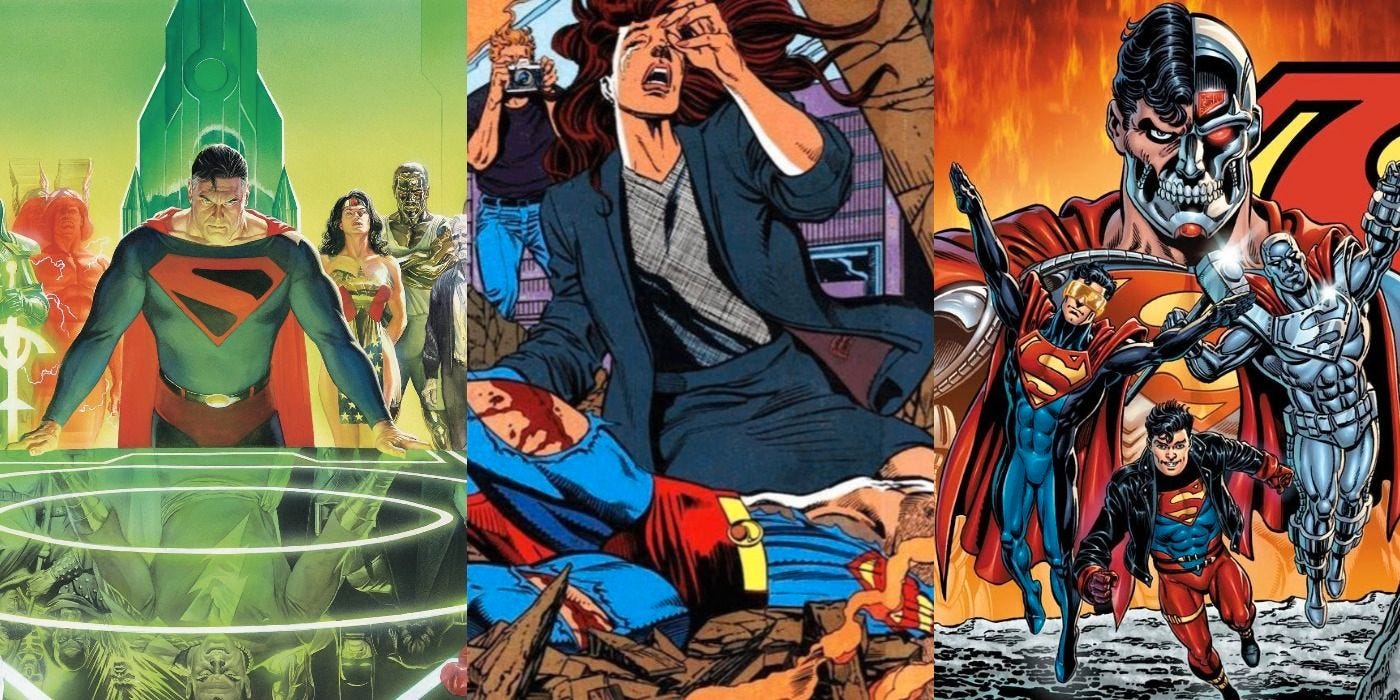 Superman 10 Best Comic Issues Of The 1990s Screenrant