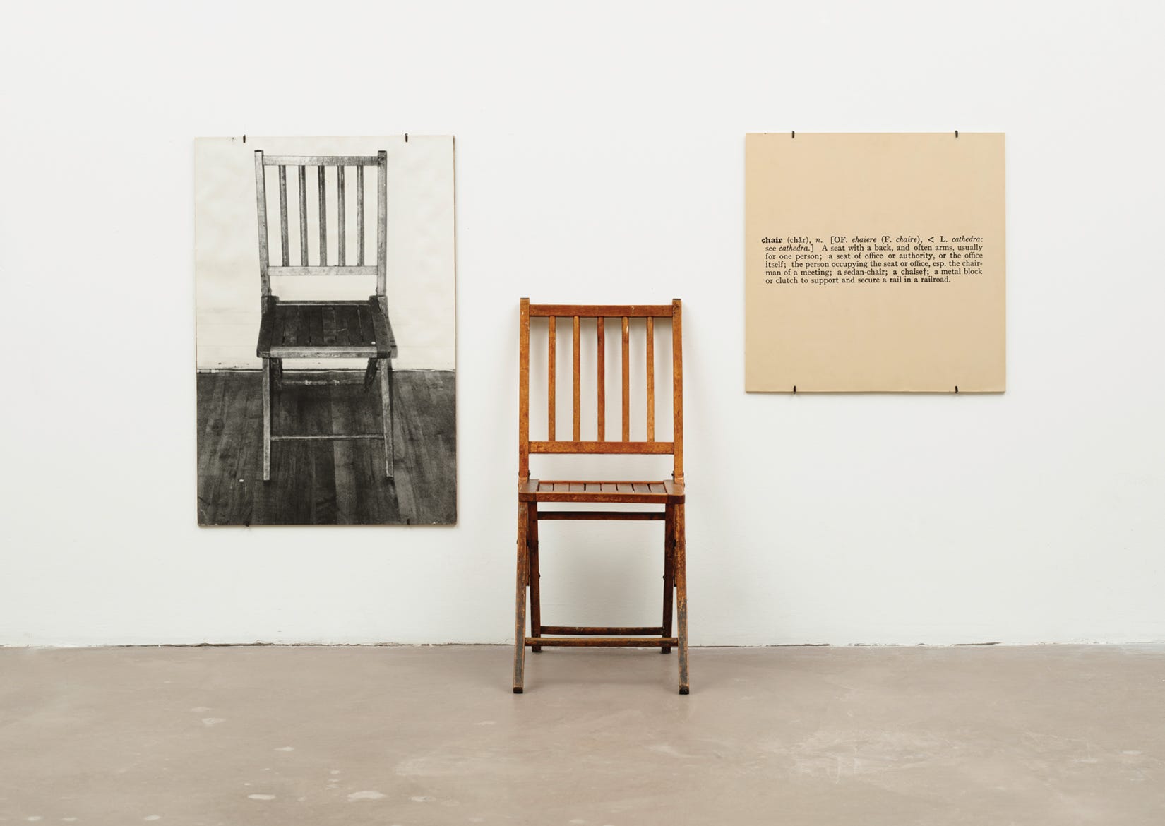 Dalam pengertian arti husus yakni mengerjakan sesuatu untuk mengubah suatu. Seni Setelah Filsafat Joseph Kosuth 1969 By Azizi Al Majid Medium