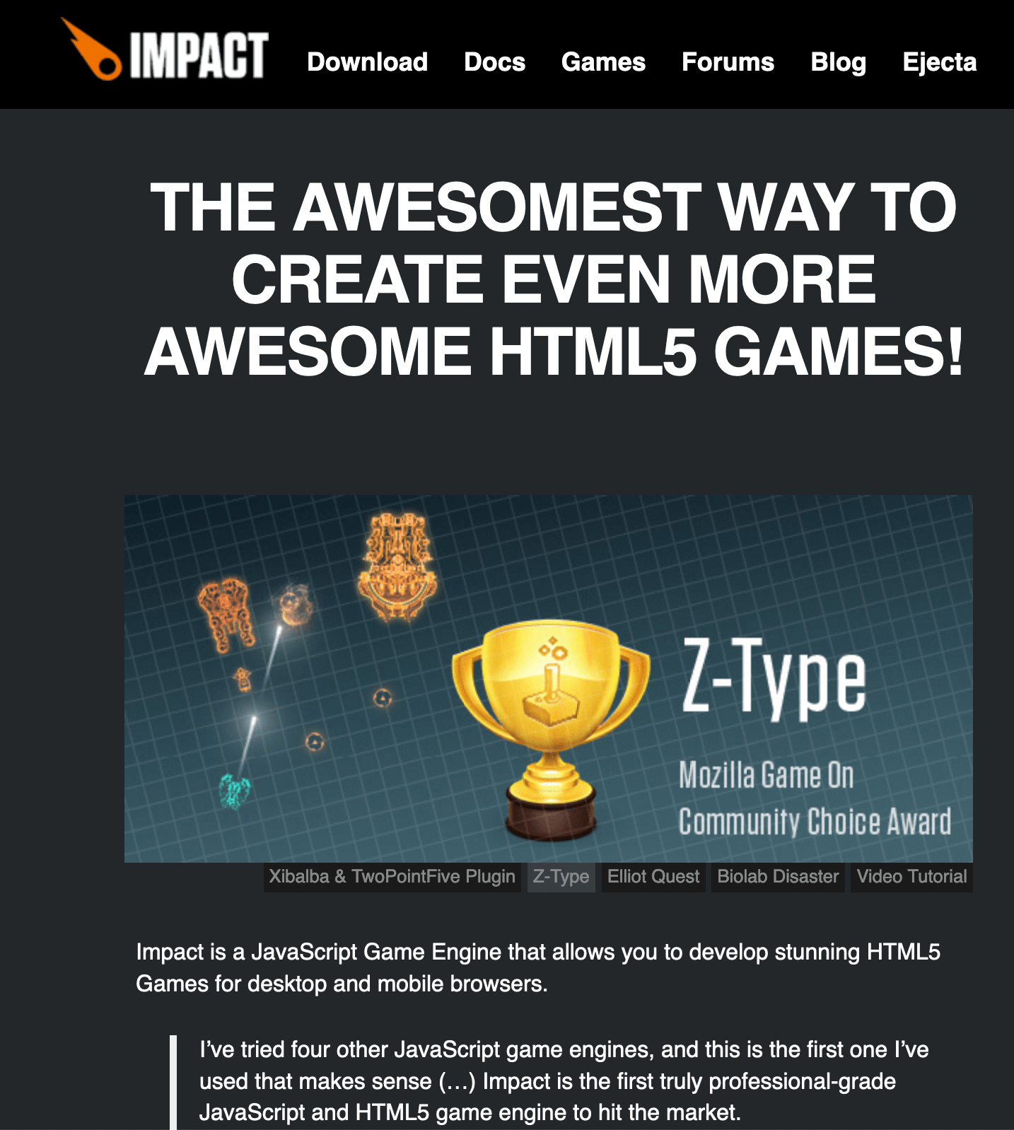 9 Top Js Gaming Engines And Libraries For 2020 Fernando Doglio Bits And Pieces 3D Game Engines. 9 Top Js Gaming Engines And Libraries For 2020 Fernando Doglio Bits And Pieces Things like user input physics lighting rendering and collision are all pre-designed so you can focus on the fun part.