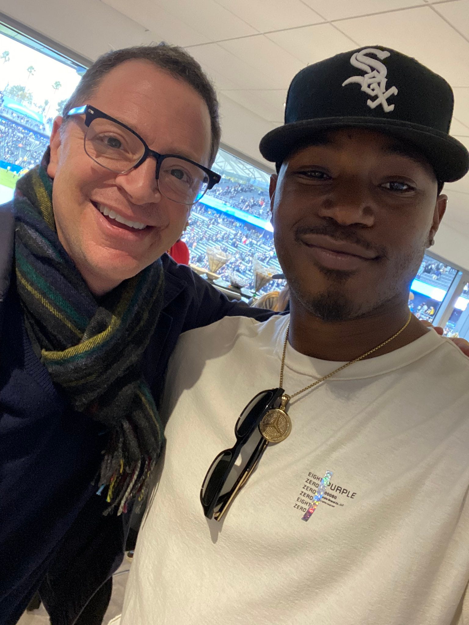 Cari harga dan promo terbaik untuk white sox cap diantara 137 produk. Nationalhatday Celebrities In White Sox Hats By Chicago White Sox Inside The White Sox
