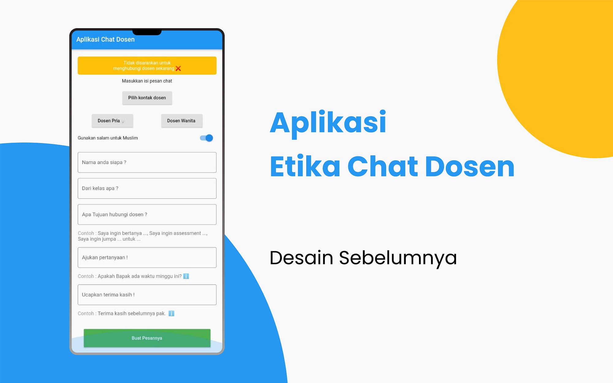 Strategi perluasan pasar oleh perusahaan multinasional: Case Study Redesign Aplikasi Etika Chat Dosen By Imranimate Ux Planet