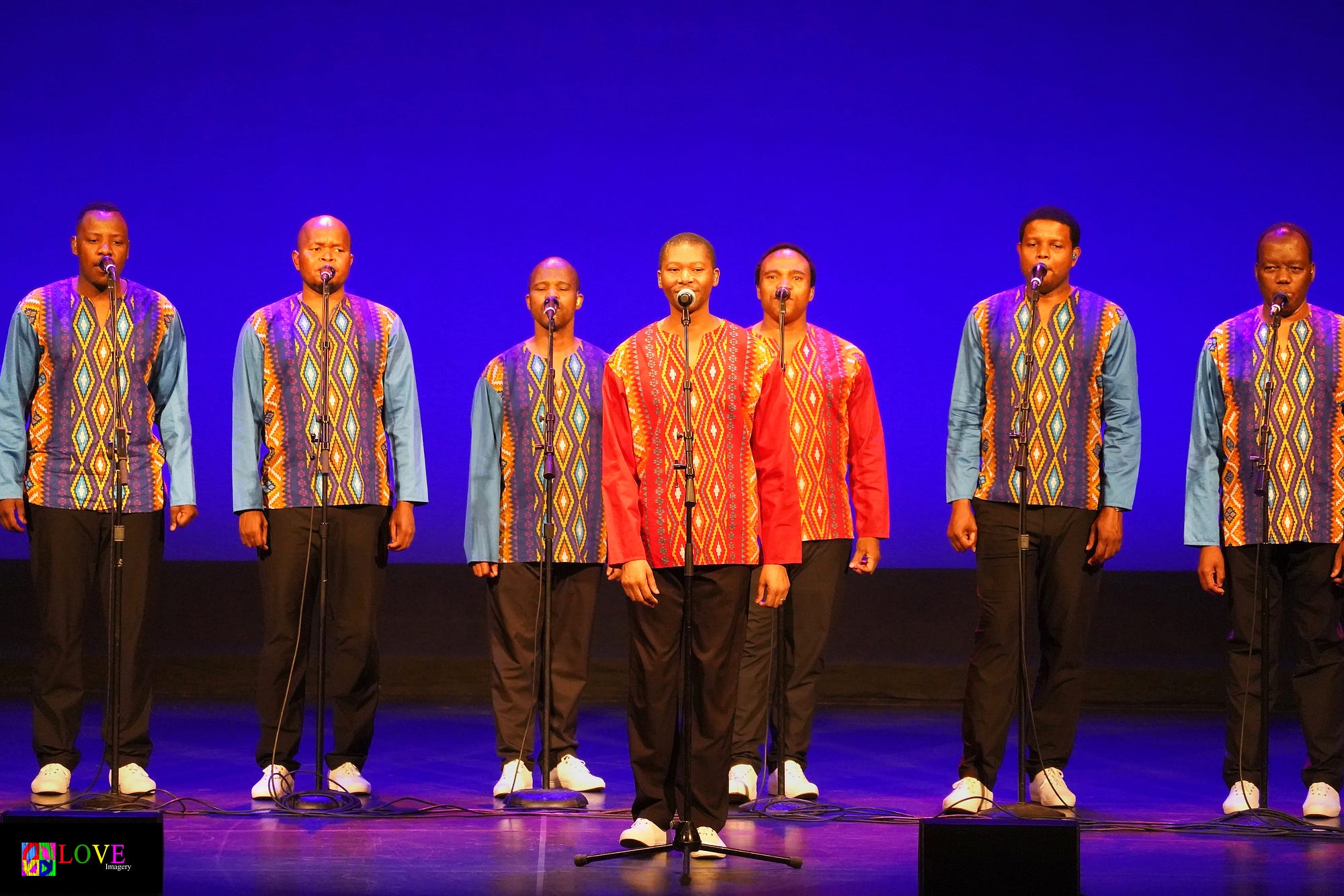 Their Music Permeates The Soul Ladysmith Black Mambazo Live At The State Theatre New Jersey Spotlight Central Spotlight Central Medium February 2 2020 February 2 2020 John Soltes 0 Comments Albert Mazibuko Ladysmith Black Mambazo Photo.