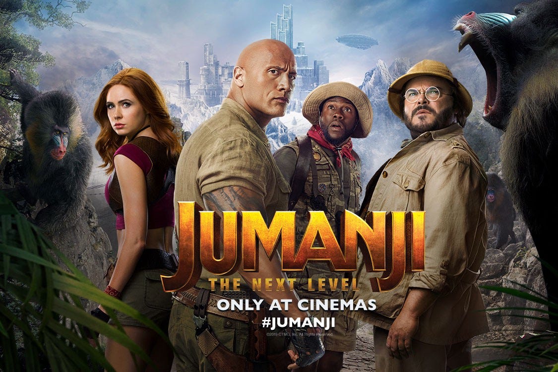 Jumanji — next level:-[2019] Jumanji: next levelFilm ...