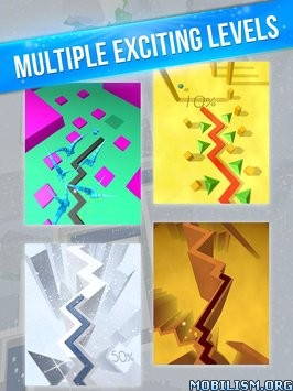 Block Dancing 3d Dancing Line MOD Unlimited Money - An exciting game in which you have to feel all the rhythms of the melody that will accompany you.