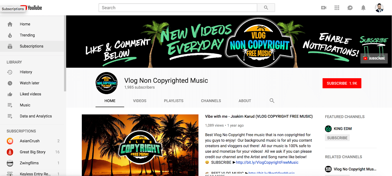 25 Amazing Places To Find Free Music For Your Videos By Timur Daudpota Medium