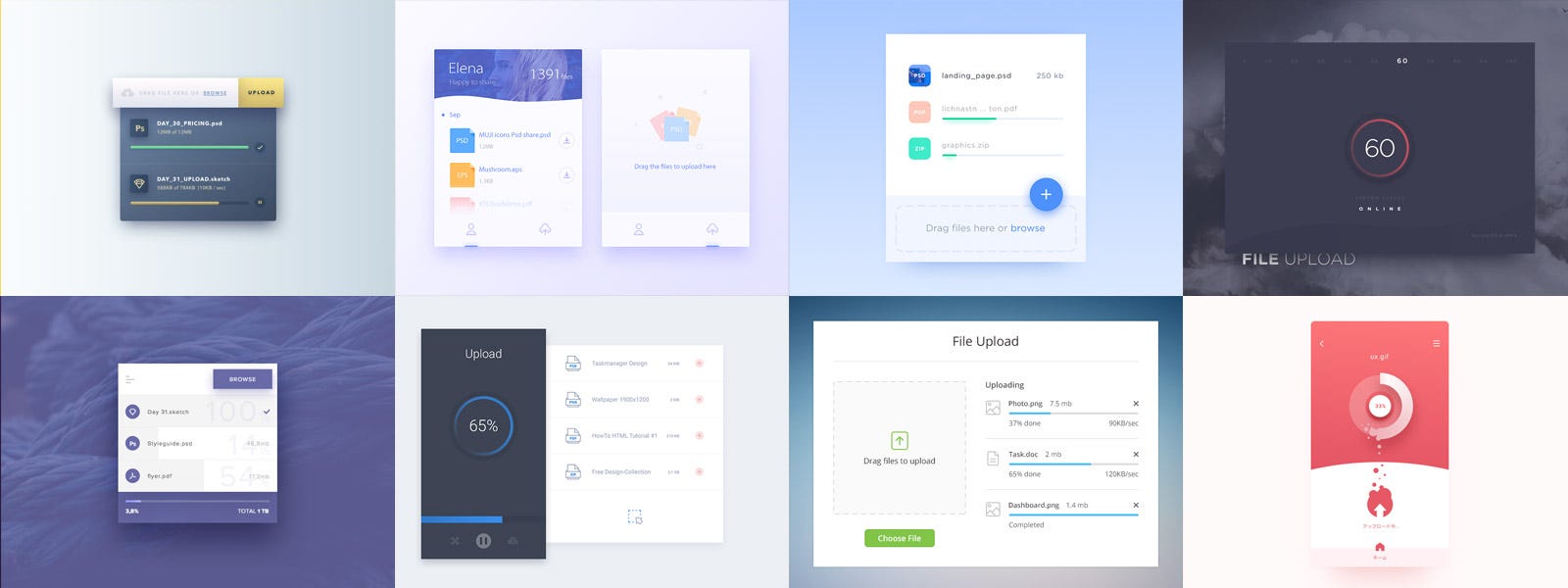 File Upload Ui Inspiration Muzli Design Inspiration