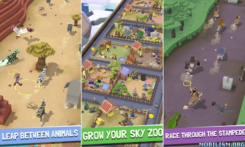 Rodeo Stampede Lion Are you ready to capture buffalos zebras and other wild beasts to expand your zoo.