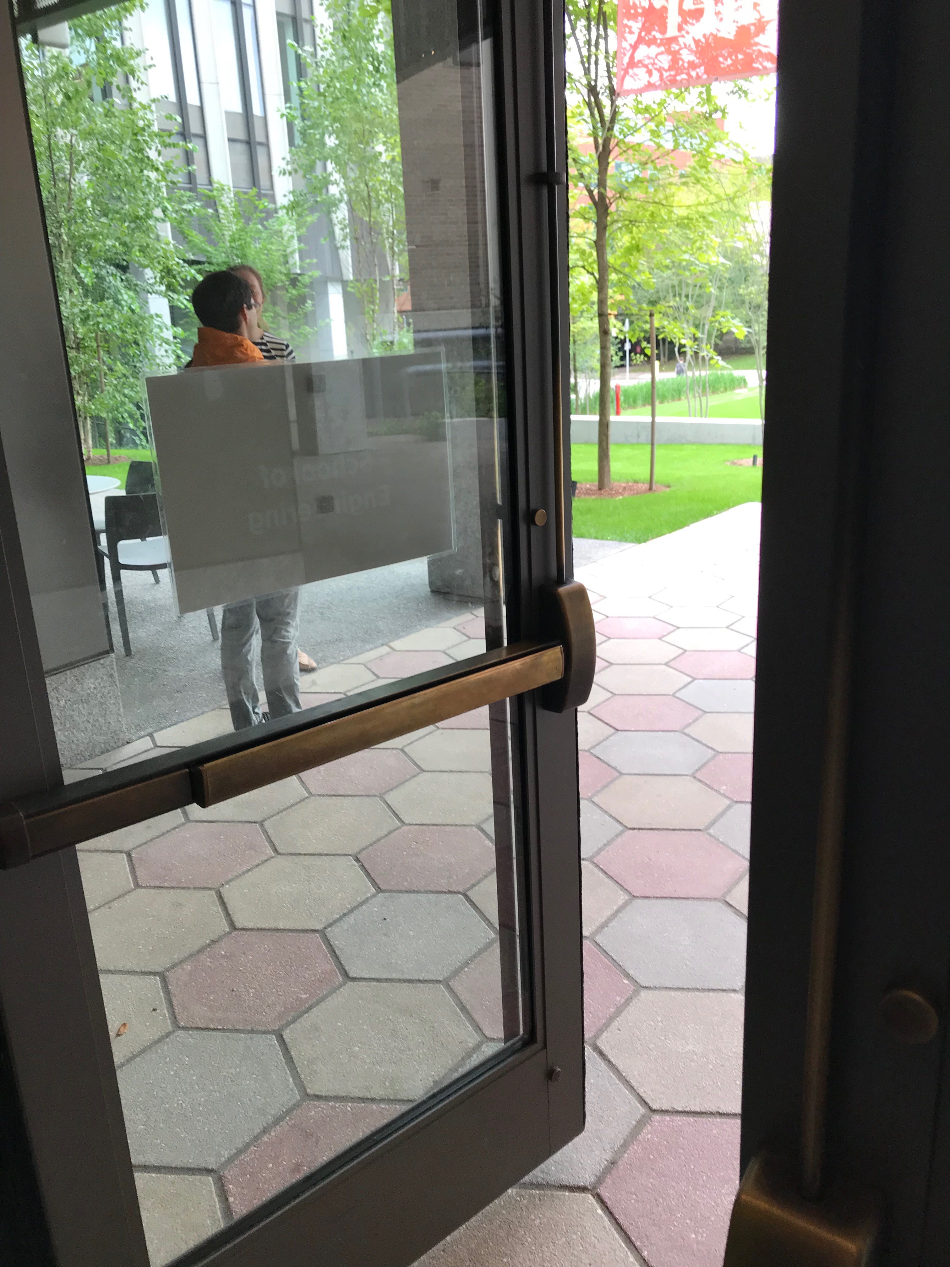 Barus and holley doors. it's the final minutes of the engn 9…