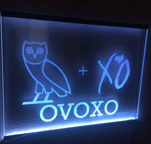Not just drake's clique anymore, they now manufacture and market urban apparel, at high end prices. Ovo Xo Beef Drake And The Weeknd Butt Heads By Think Mafia Medium
