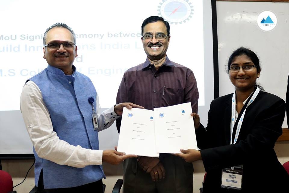 Signed An Mou With B M S College Of Engineering