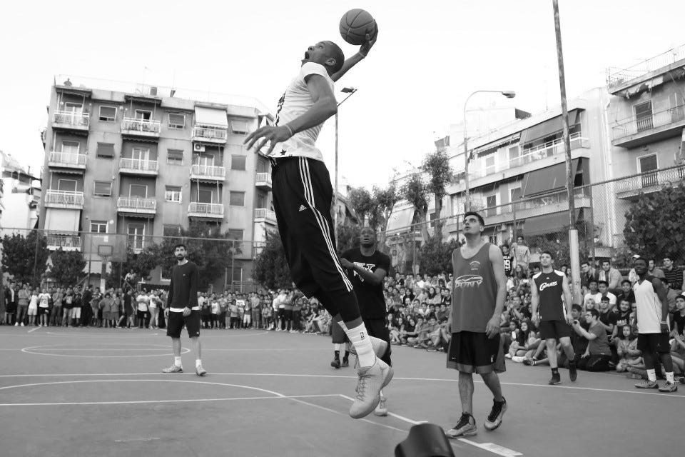 picture Giannis Antetokounmpo House the greek freak was passing by my house