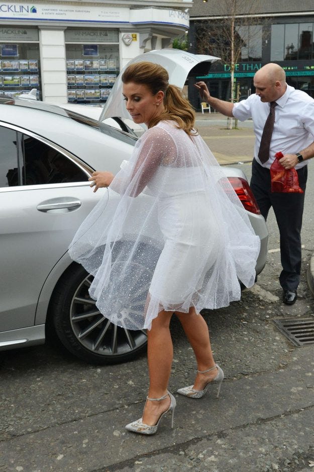 Coleen Rooney Turns Heads In Sparkling White Dress For Wag Filled 30th Birthday Meal In Cheshire By Uk News Medium