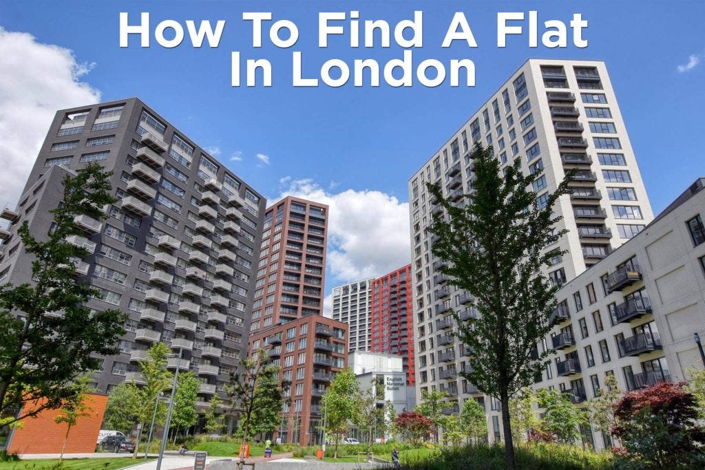 How to find a flat in london?