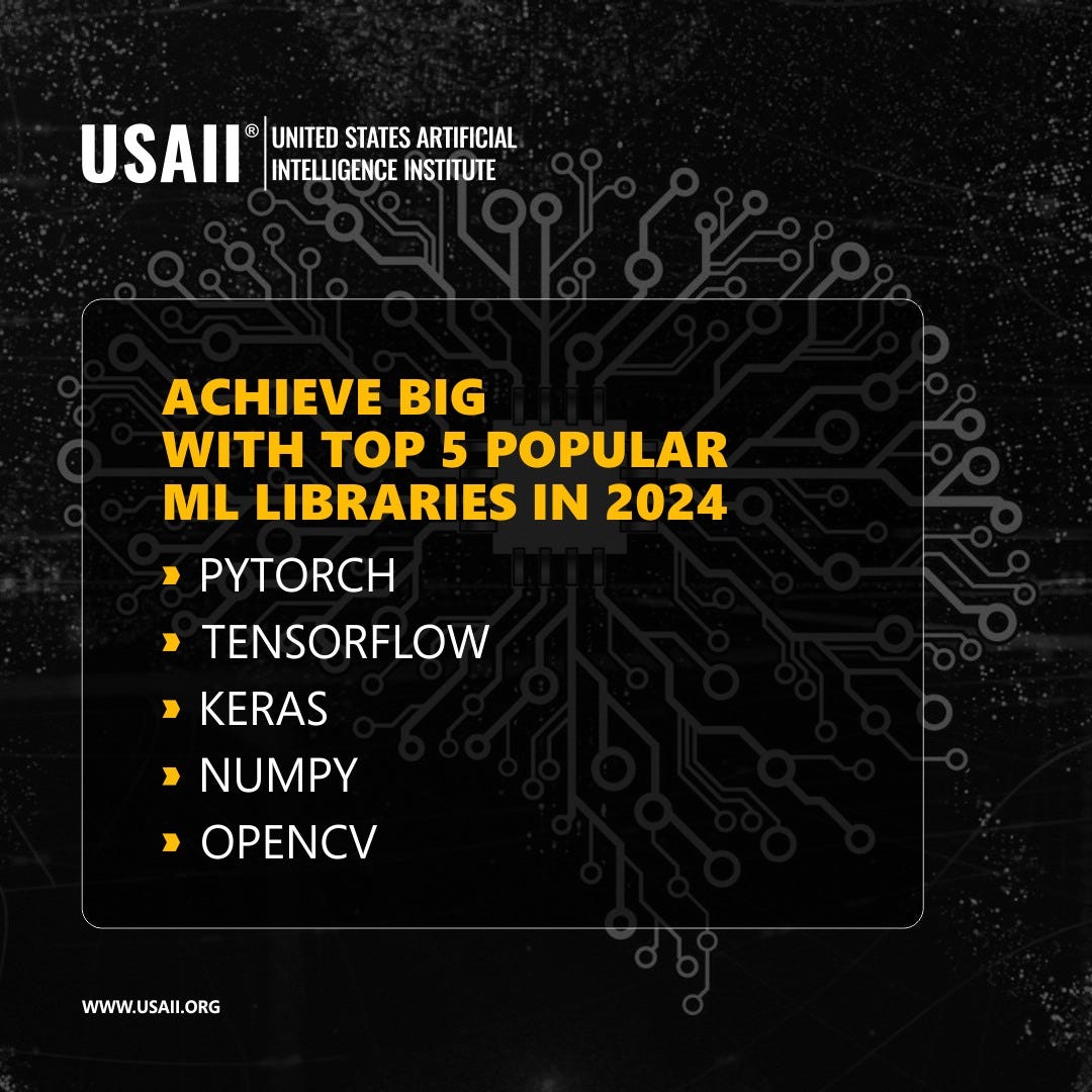 Top 5 popular ml libraries in 2024