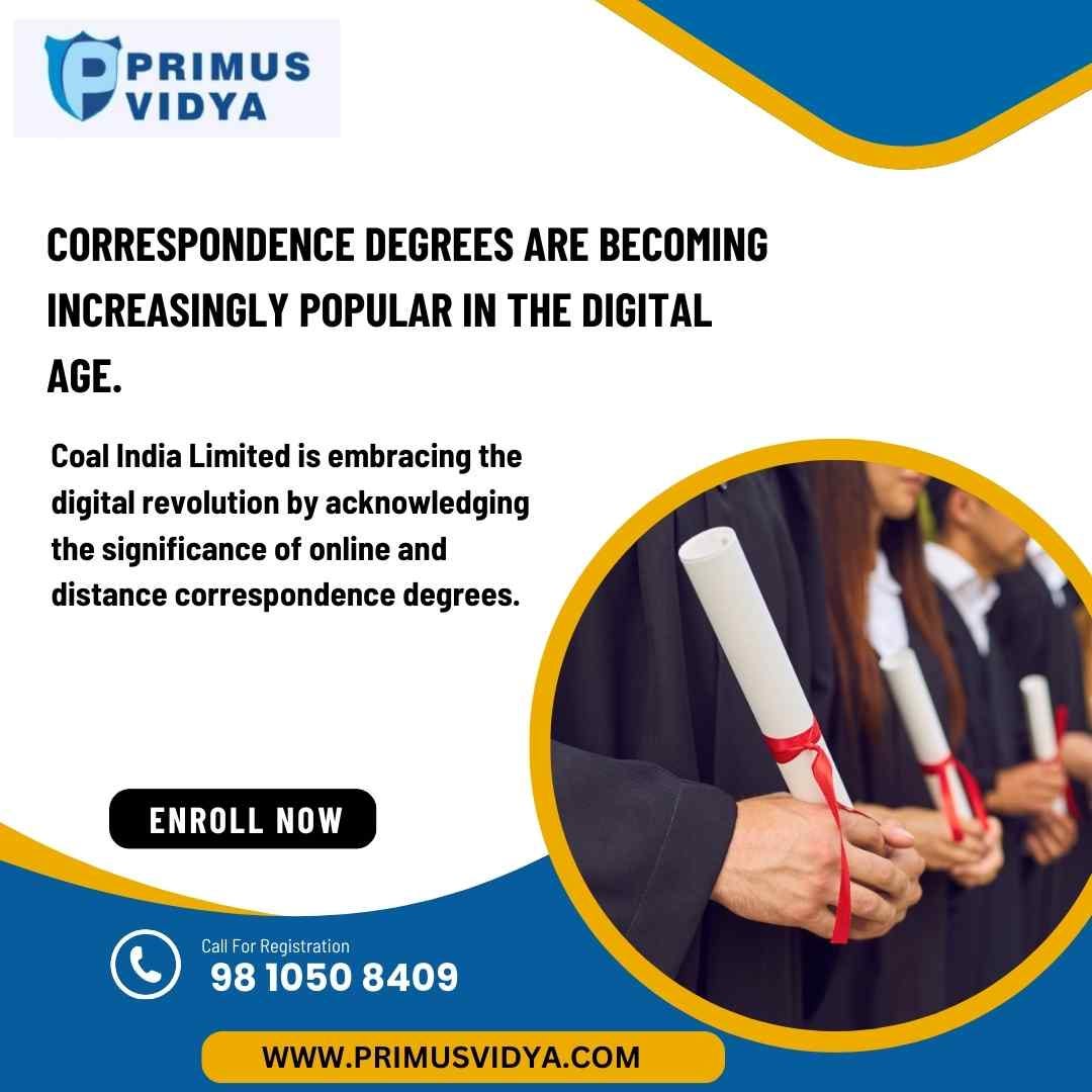 Correspondence degrees are growing more popular in the digital era