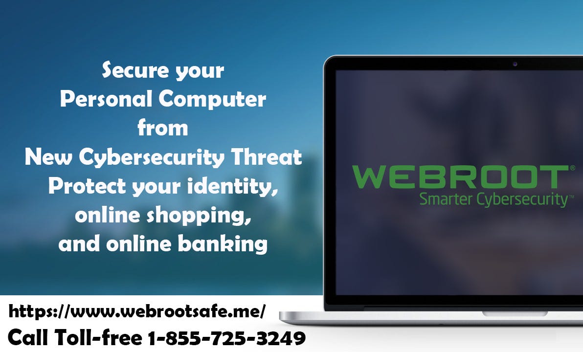 Webroot antivirus support with identity shield — the complete security