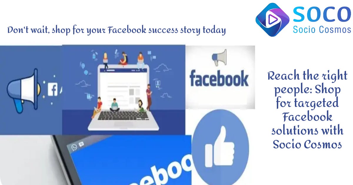 Unlocking facebook success: a comprehensive guide to socio cosmos