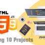 Learn HTML, CSS And JavaScript By Building 10 Projects | By Ritu Singh ...
