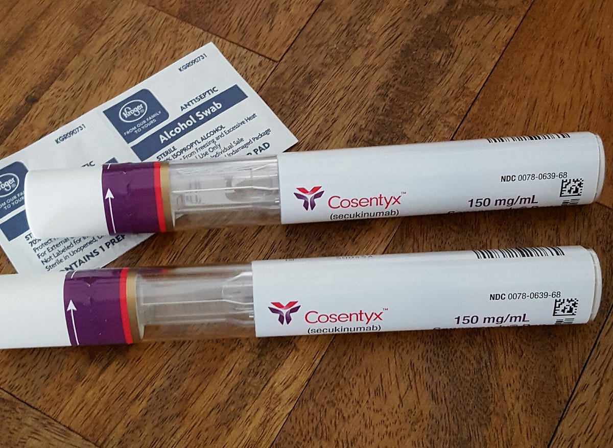 Cosentyx… not that bad!. i am pleasantly surprised and extremely…