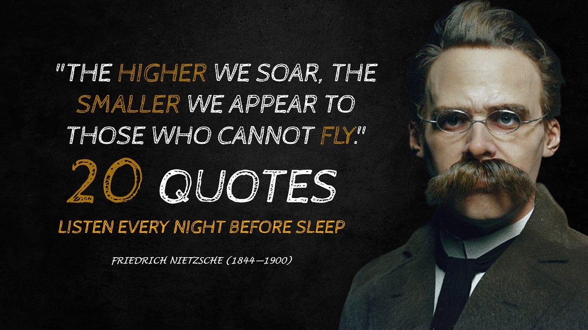 20 profound insights by friedrich nietzsche: unveiling the philosophy of a provocative thinker