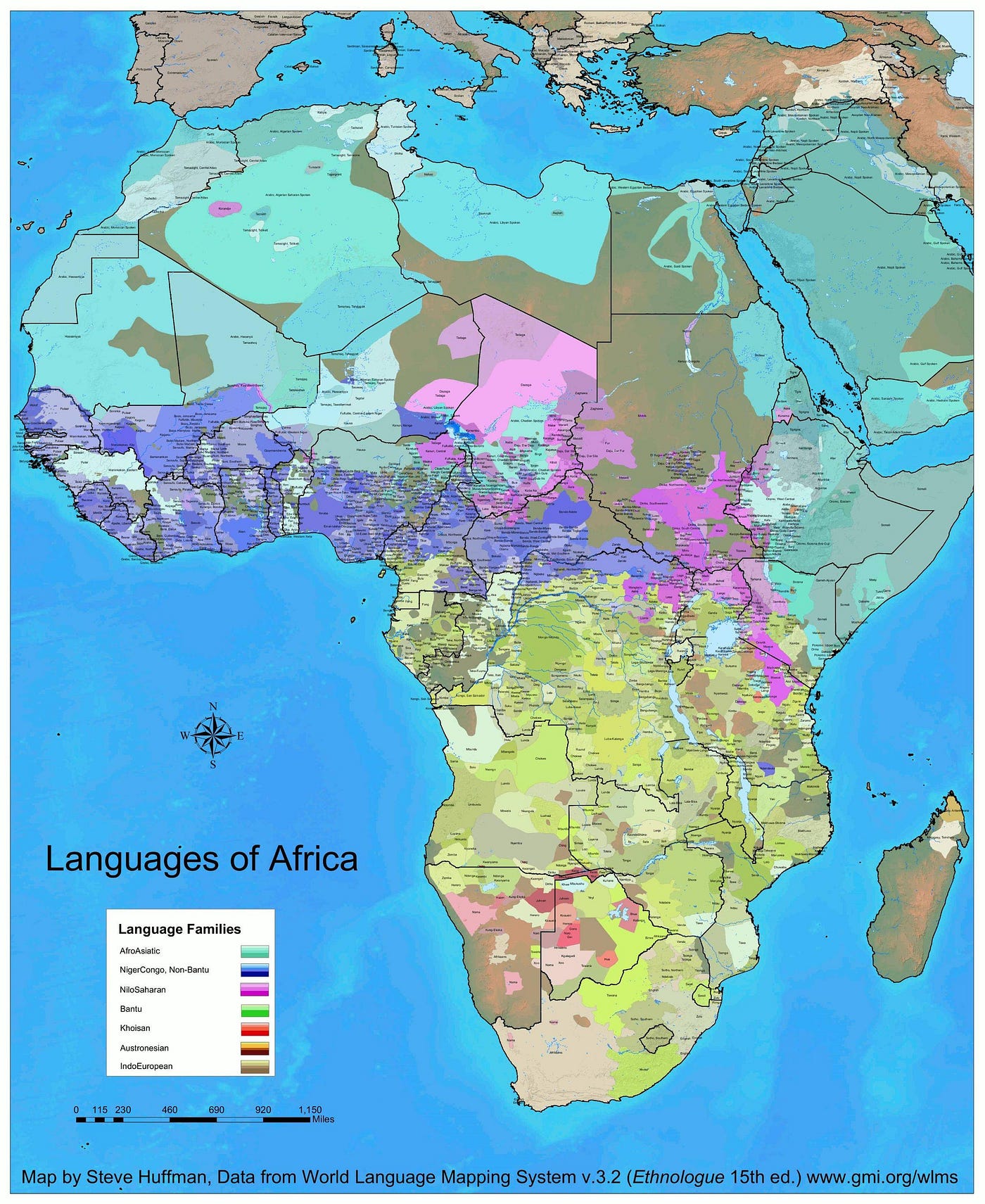 Tribal Map Of Africa Ltd Africa Map 