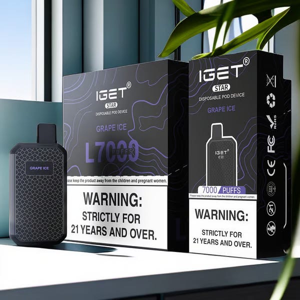 Unleash the infinite puffs: iget star 7000- a disposable vape revolution