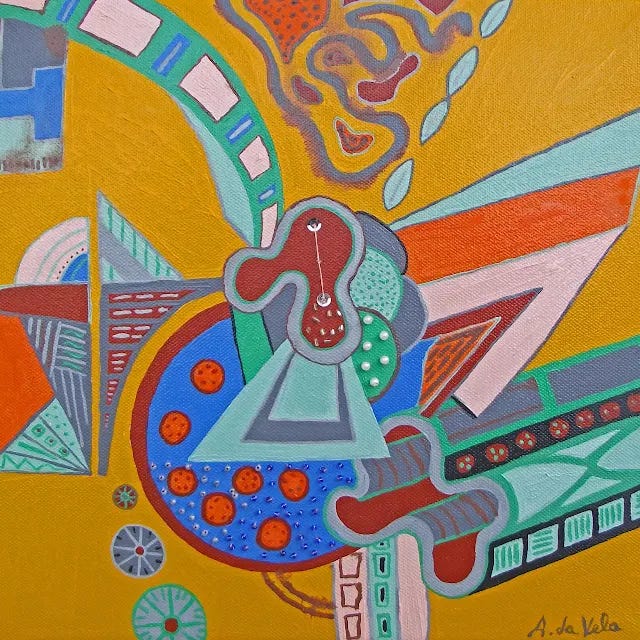 Antonino la vela painting series discovering future