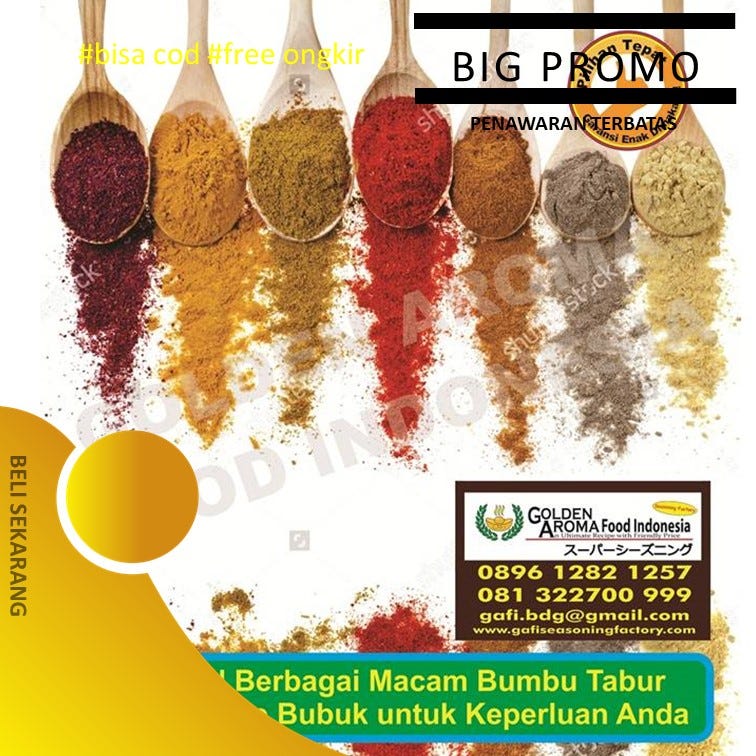 Terlengkap, (0897.9279.277) pusat supplier bubuk rempah gafipusat