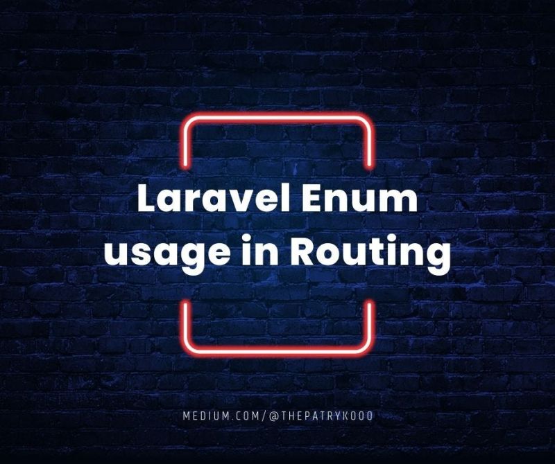 Did You Know You Can Use Enum Bindings In Your Laravel Routes Just - Download Premium Minimal Design | Full HD