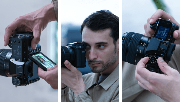 gfx 50s-ii in use