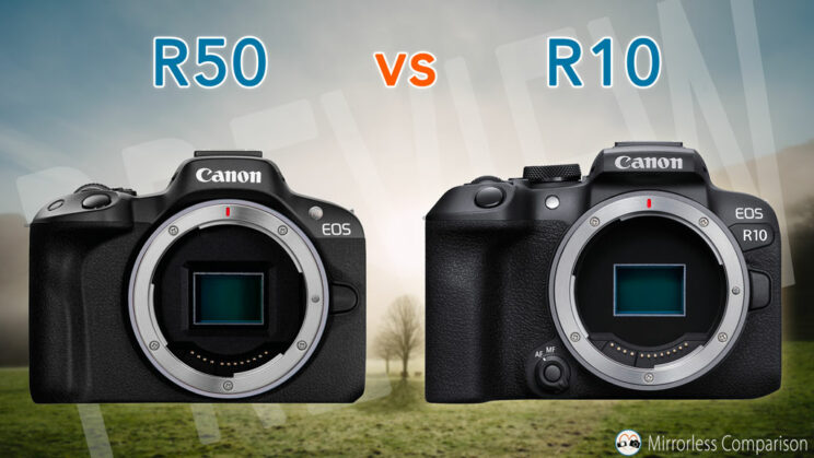 Canon eos r50 vs r10