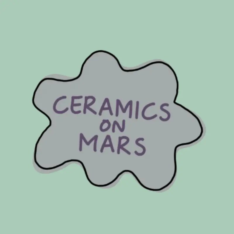 Ceramics on Mars Sticker Set
