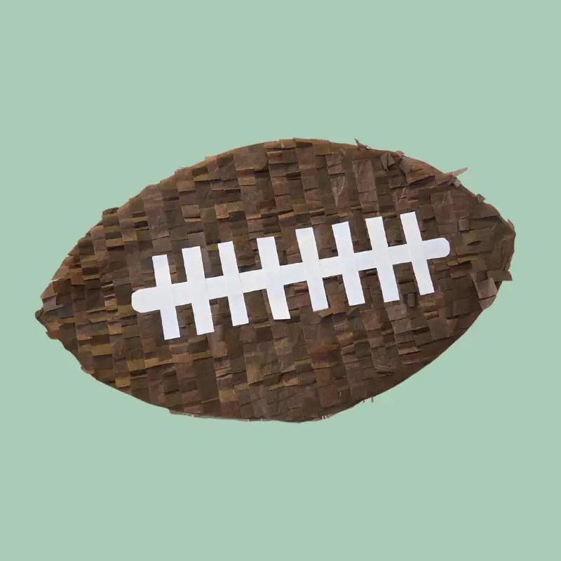DIY Football Piñata Kit – Game Day Maker Activity & Sports Party Decoration