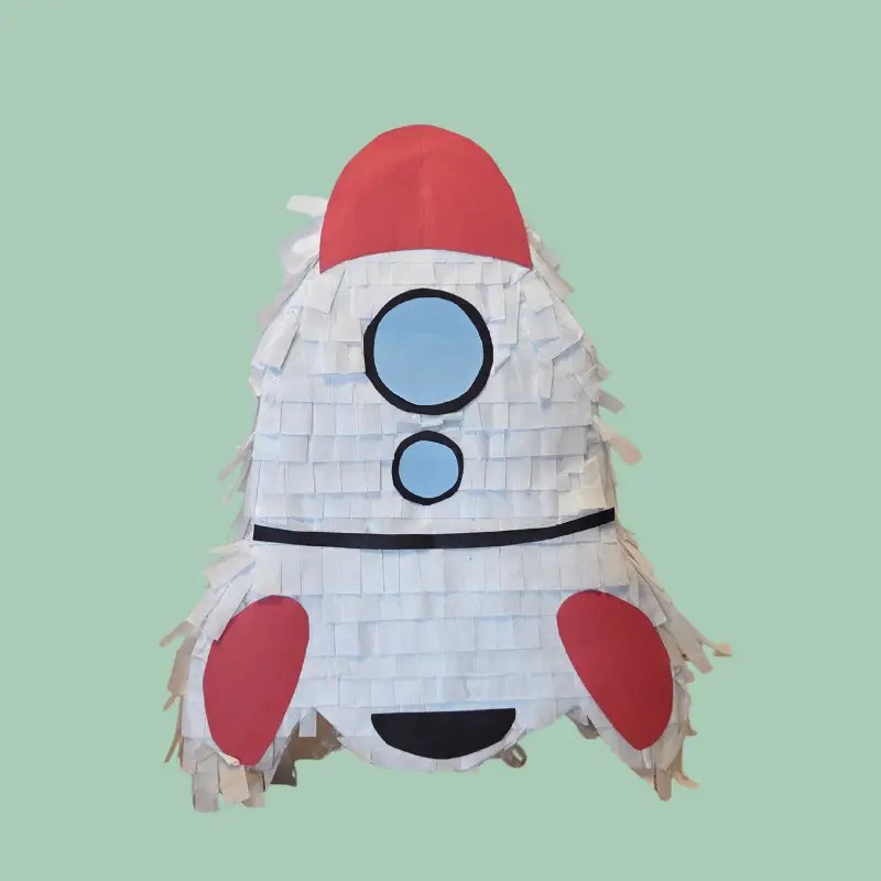 DIY Rocket Ship Piñata Kit – Out-of-This-World Space Craft for Galactic Makers