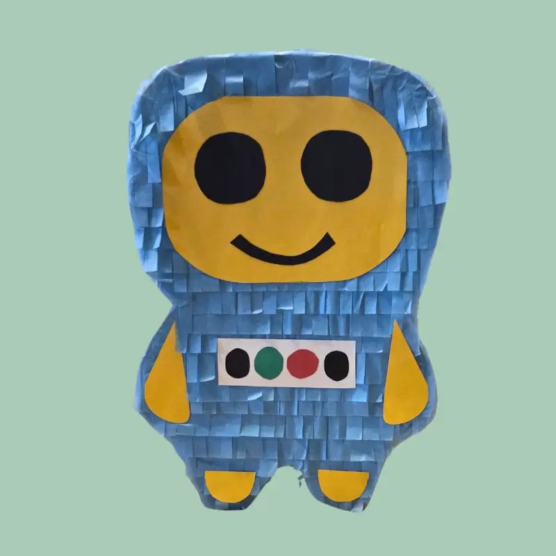 DIY Robot Piñata Kit – STEM-Inspired Upcycled Craft for Future Engineers