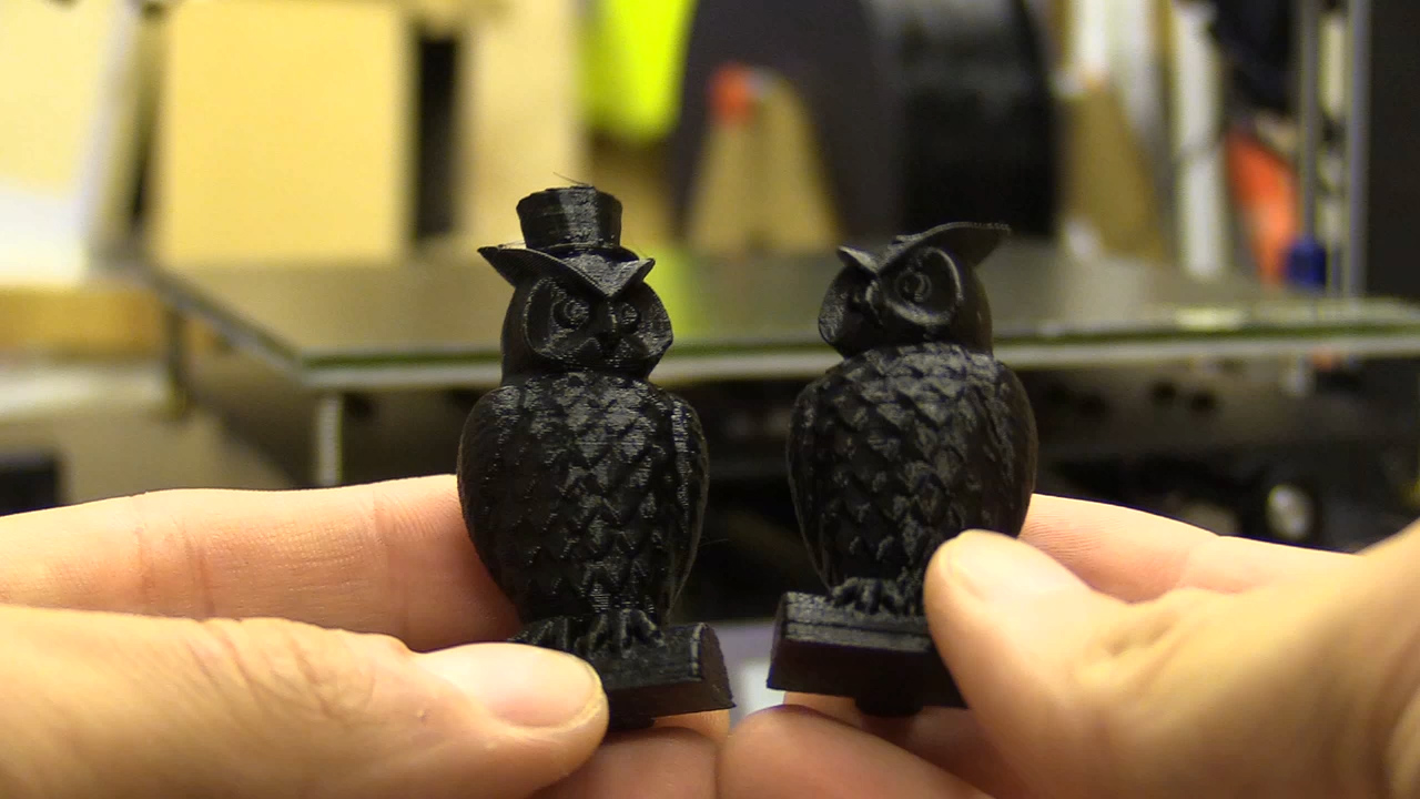 Anycube i3 Mega Without Assisted Levelling Best 3D Printer for Printing Owls
