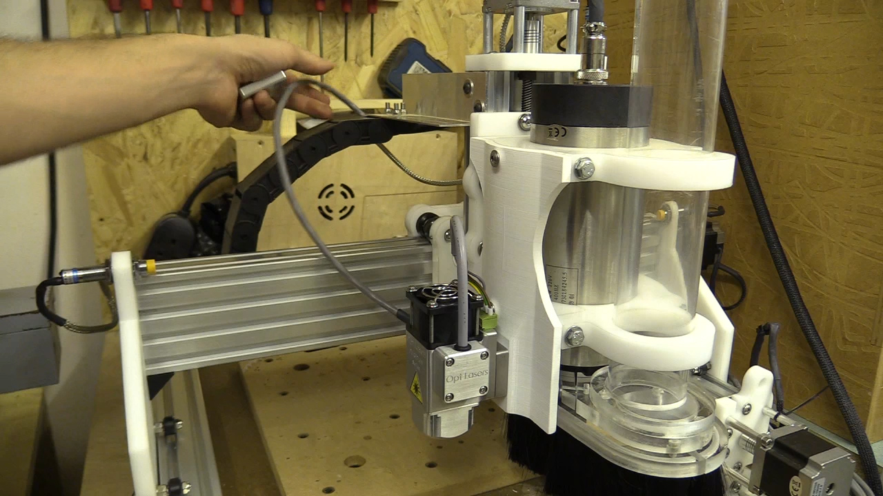 Installing 6W Laser with Magnetic Docking (PLH3D-6W-XF from OptLaser)