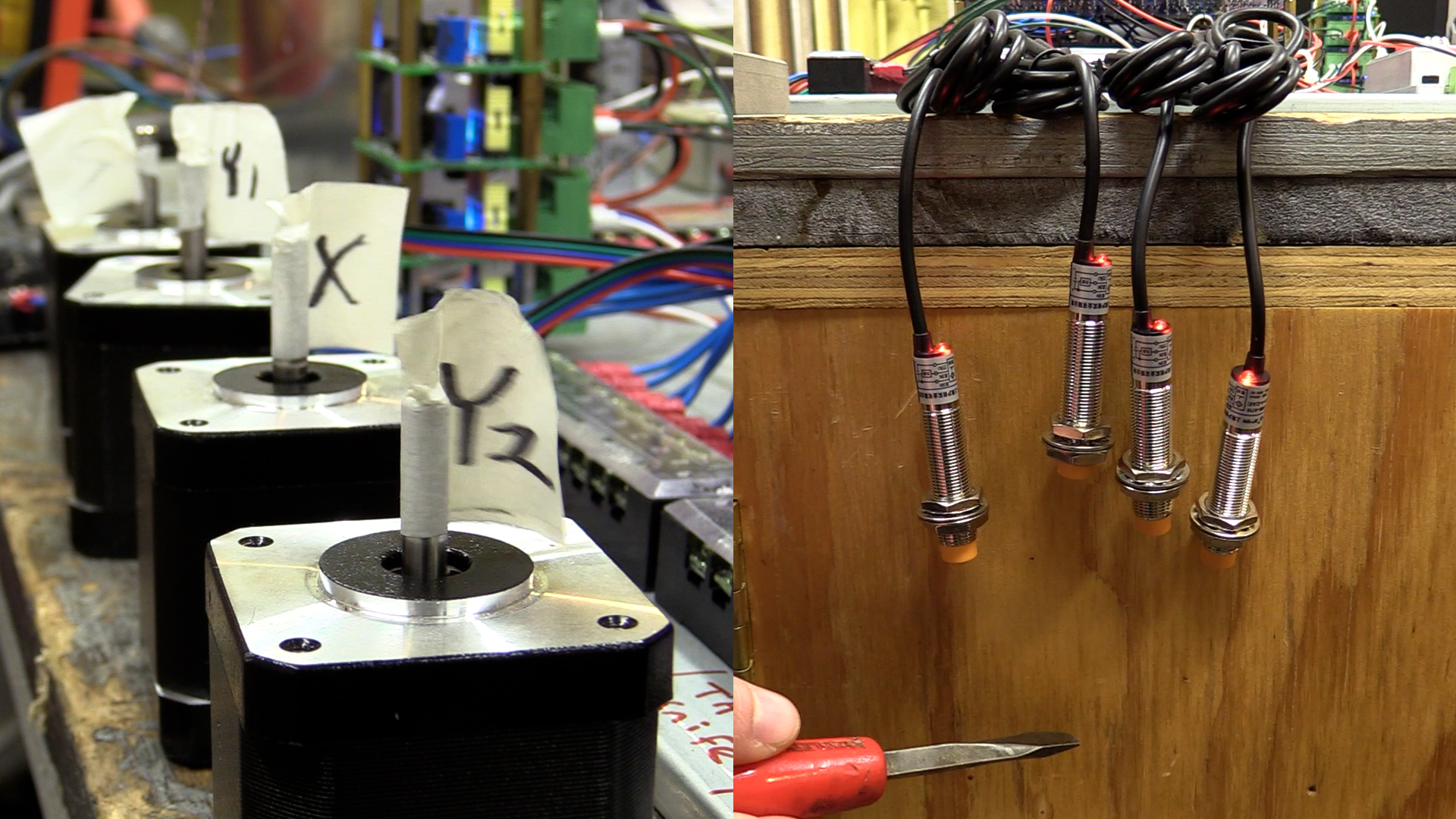 Steppers Motors / Proximity Sensors Limits / Homing Cycles - Duet CNC Control Box